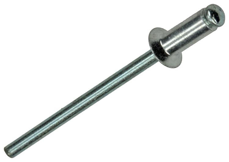Mack 1020312 - 120 grapas ciegas aluminio 3,2x8mm | 5 piezas