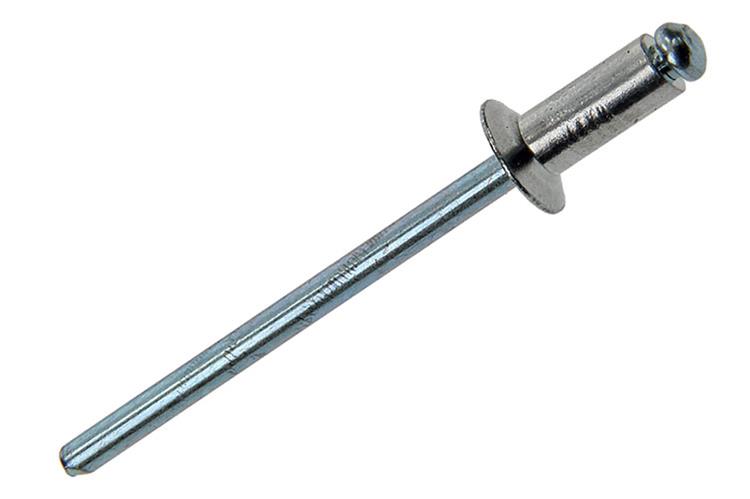Mack 1020314 - 100 grapas ciegas aluminio 4.0x10mm | 5 piezas