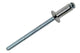 Mack 1020314 - 100 grapas ciegas aluminio 4.0x10mm | 5 piezas