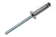 Mack 1020316 - 75 grapas ciegas aluminio 4.0x14mm | 5 piezas