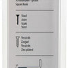Mack 1018145 - tornillo pulgar acero galvanizado 26 piezas 4,0 x 45 mm | 5 piezas