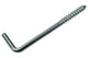 Mack 1018148 - tornillo pulgar acero galvanizado 12 piezas 5,0 x 80 mm | 5 piezas