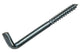 Mack 1018152 - tornillo pulgar con ranura galvanizado 11 piezas 6,0 x 80 mm | 5 piezas