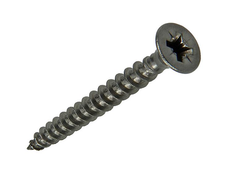 Mack 1019995 - tornillo para aglomerado cabeza vz acero inoxidable 40 piezas 4,5 x 40 mm | 5 piezas