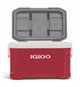 Igloo - latitude 52 - medium cool box - 49 liters - red