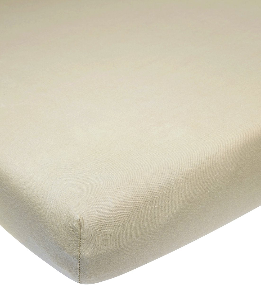 Meyco baby hoeslaken jersey sand 80x160cm - 1-pack