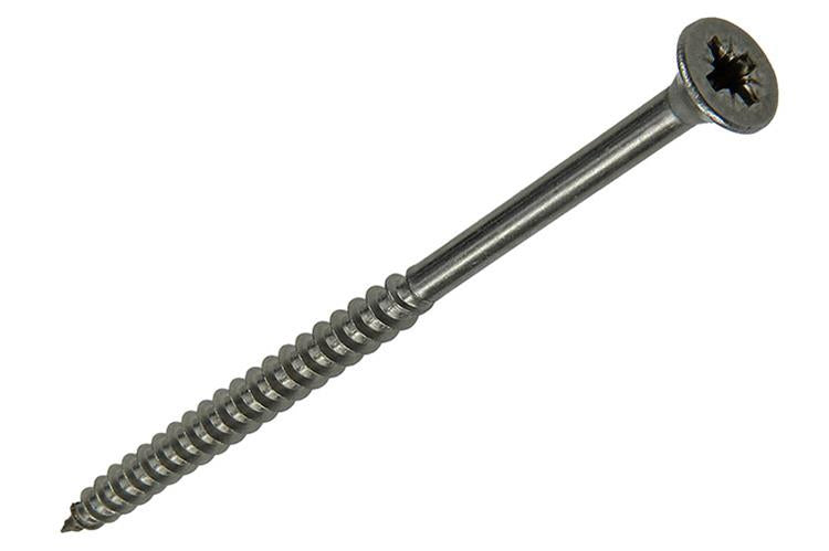 Mack 1020006 - tornillo para aglomerado cabeza vz acero inoxidable 12 piezas 6,0 x 100 mm | 5 piezas