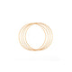 Vaessen creative • metalen ringen set ø20cm 3mm goud 4x