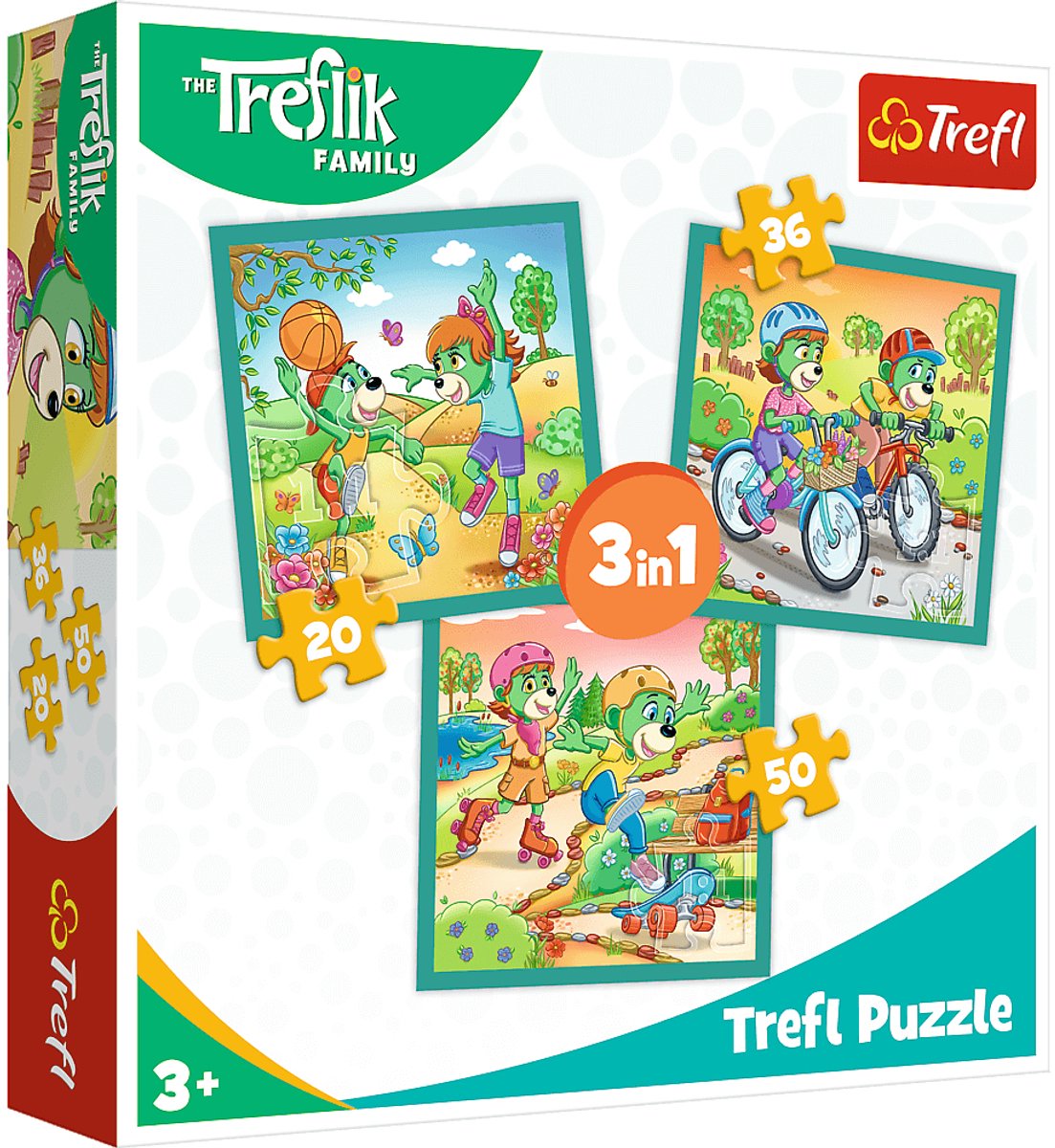 Trefl stripfiguren legpuzzel - 50 stukjes - vanaf 3 jaar