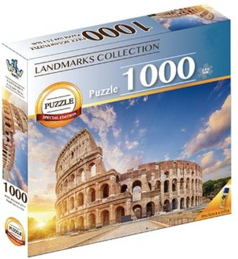 Braet puzzle 7 meraviglie del mondo - Colosseo - 1000 pz.