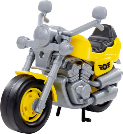 Cavallino race motor geel, 25cm