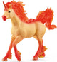 Schleich bayala - stallone unicorno di fuoco elementa - giocattolo unicorno - 70756