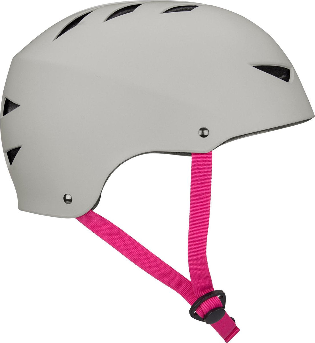 Casco da skate Nijdam - pinky swear - grigio fucsia - l