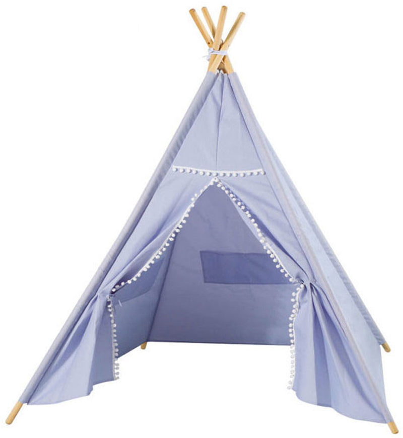 Tipi Tipi Blue con luces de lujo, 128 cm