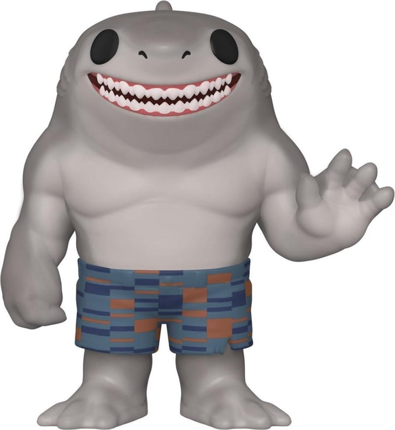 Figura coleccionable Funko Escuadrón Suicida DC Comics Pop! películas rey tiburón 9 cm multicolores