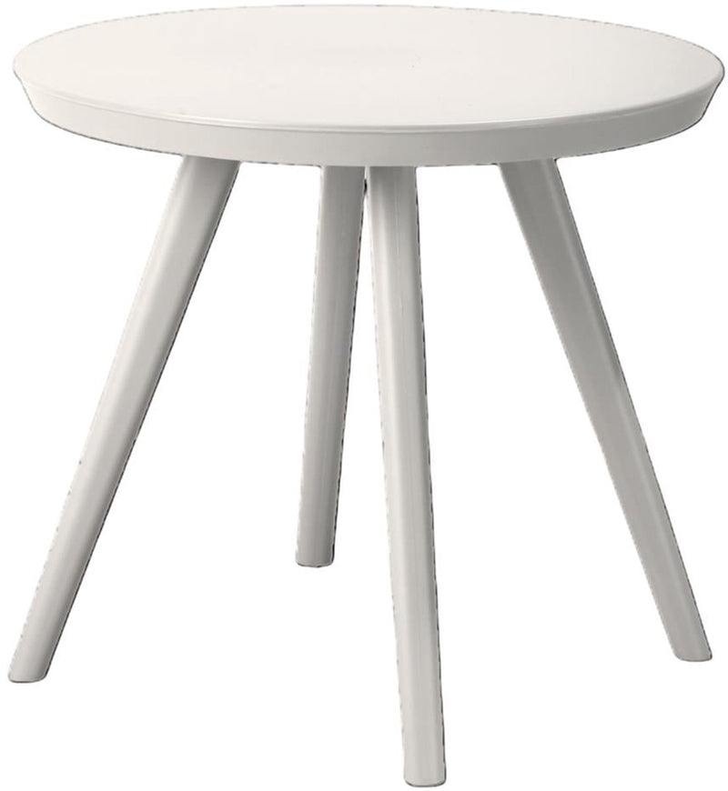 Tavolo per bambini Van der Meulen in plastica tortora pastello rotondo 50,5 cm giocattoli.