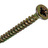 Mack 1020084 - tornillo para aglomerado con cabeza amarillo vz 200 uds 3,5 x 30 mm | 5 piezas