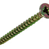Mack 1020086 - tornillo para aglomerado con cabeza amarillo vz 200 uds 3,5 x 40 mm | 5 piezas