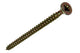 Mack 1020088 - tornillo para aglomerado con cabeza amarilla con 200 piezas 3,5 x 50 mm | 5 piezas