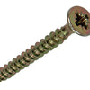 Mack 1020093 - tornillo para aglomerado con cabeza amarillo vz 200 piezas 4,0 x 35 mm | 5 piezas