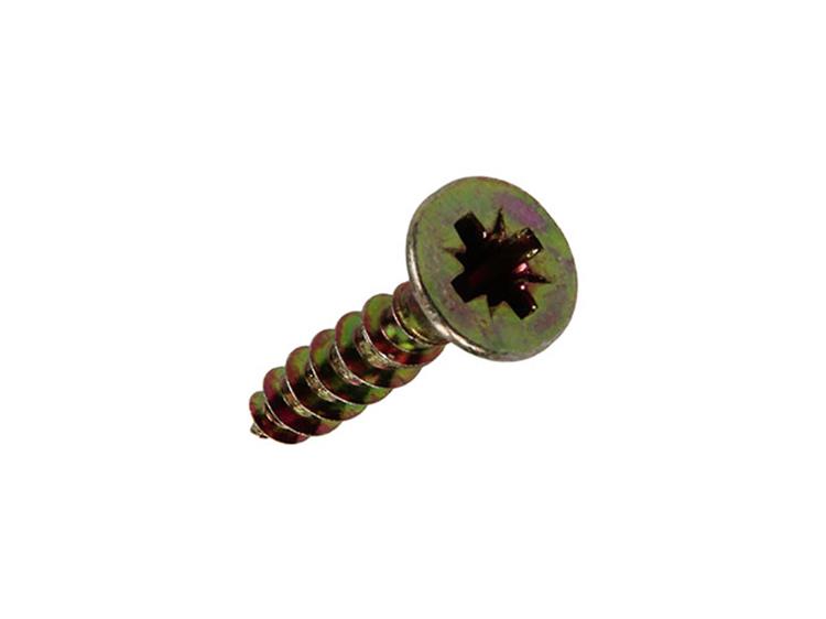 Mack 1020100 - tornillo para aglomerado con cabeza amarilla con 200 piezas 4,5 x 20 mm | 5 piezas
