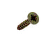 Mack 1020100 - tornillo para aglomerado con cabeza amarilla con 200 piezas 4,5 x 20 mm | 5 piezas