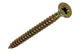 Mack 1020106 - tornillo para aglomerado con cabeza amarilla con 200 piezas 4,5 x 50 mm | 2 piezas