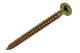 Mack 1020107 - tornillo para aglomerado con cabeza amarillo vz 200 uds 4,5 x 60 mm | 2 piezas