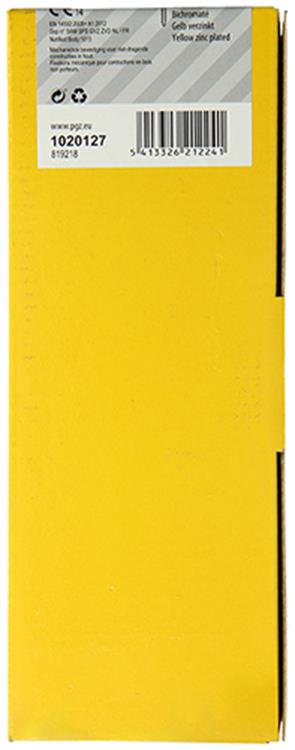 Mack 1020127 - tornillo para aglomerado con cabeza amarillo vz 100 uds 6,0 x 100 mm | 2 piezas