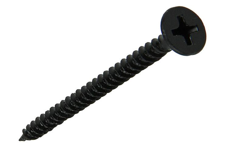 Mack 1020164 - Tornillo para placas de yeso fosfatado negro. 200 piezas 3,5 x 45 mm | 5 piezas