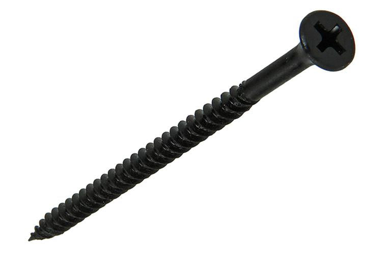 Mack 1020166 - Tornillo para placas de yeso fosfatado negro. 200 piezas 4,2 x 65 mm | 2 piezas