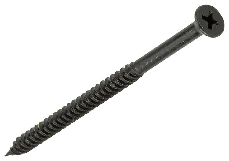 Mack 1020168 - Tornillo para placas de yeso fosfatado negro. 200 piezas 4,8 x 90 mm | 1 pieza