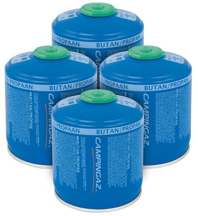 Cartuccia Campingaz cv300 plus - 4 pezzi - sistema a scatto - 240 grammi butano propano - gas
