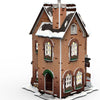 Cubic fun 3d puzzel klompenmakerij led verlichting kerstdorp speelgoed.