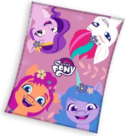 Coperta in pile My Little Pony, amici - 110 x 140 cm - poliestere