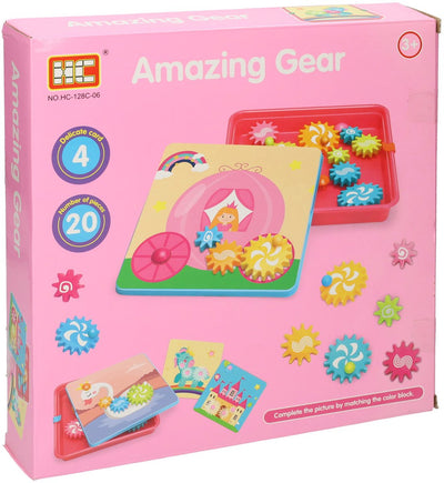 set di ingranaggi rosa, 20dlg.