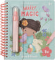 Piccolo quaderno olandese per disegni ad acqua, magia dell'acqua, amici rosa – giocattoli bambù