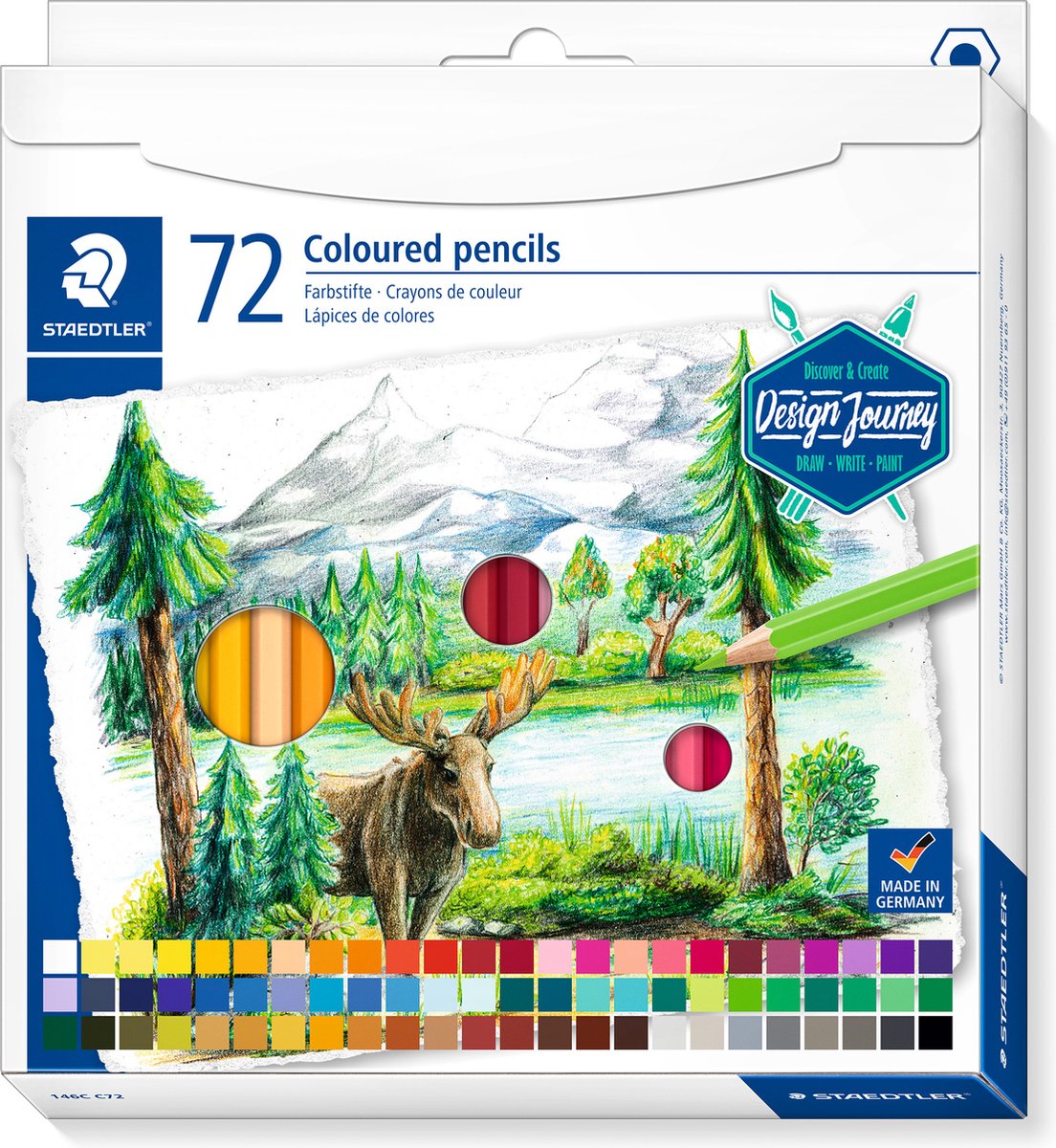 Matita colorata Staedtler Design Journey 72 colori