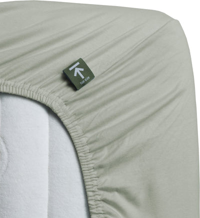 Beddinghouse - jersey - lenzuolo con angoli topper - 180x220 cm - grigio verde