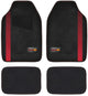 Set tappetini per auto universali Red Bull Racing Red Bull Oracle - set da 4 pezzi - nero rosso