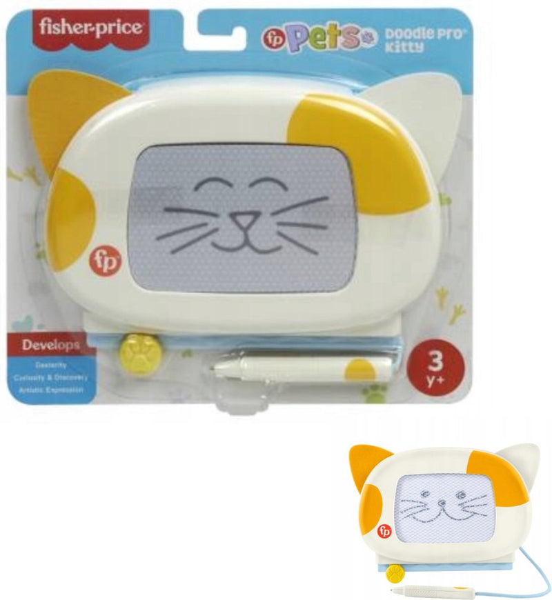 Fisher-Price Fisher Price Animali Domestici Tablica Doodle Pro Kitty - Tavolo da disegno magnetico