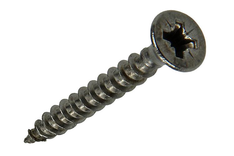 Mack 1020233 - tornillo aglomerado cabeza vz acero inoxidable a2 200 uds 4,0 x 30 mm | 2 piezas