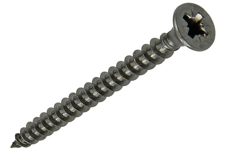Mack 1020236 - tornillo aglomerado cabeza vz acero inoxidable a2 100 uds 4,0 x 45 mm | 2 piezas