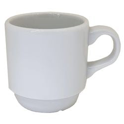 Cup of nova nordika white porcelain