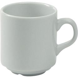 Taza nova nordika porcelana blanca