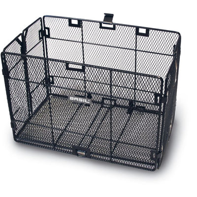 Basil Catania - fietsmand - achterop - zwart