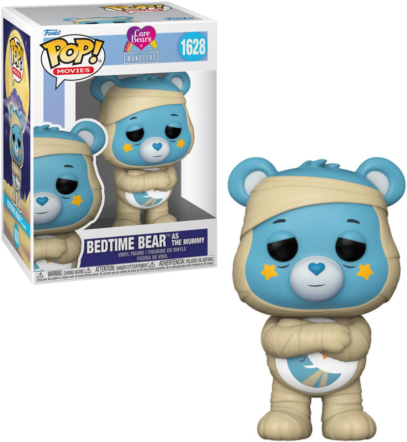 Funko ositos cariñosos x monstruos universales: ¡el oso antes de dormir como la momia figura de vinilo 1628 pop! multicolor