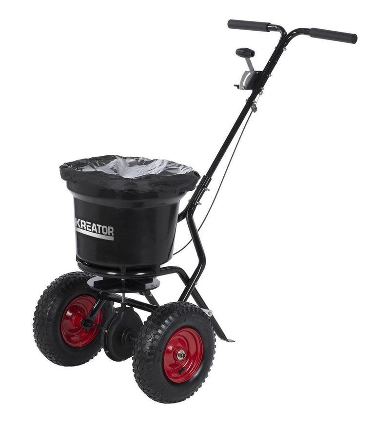 Kreator - krtgr9005 - spandiconcime - larghezza di spargimento da 300 a 370 cm - 23 litri