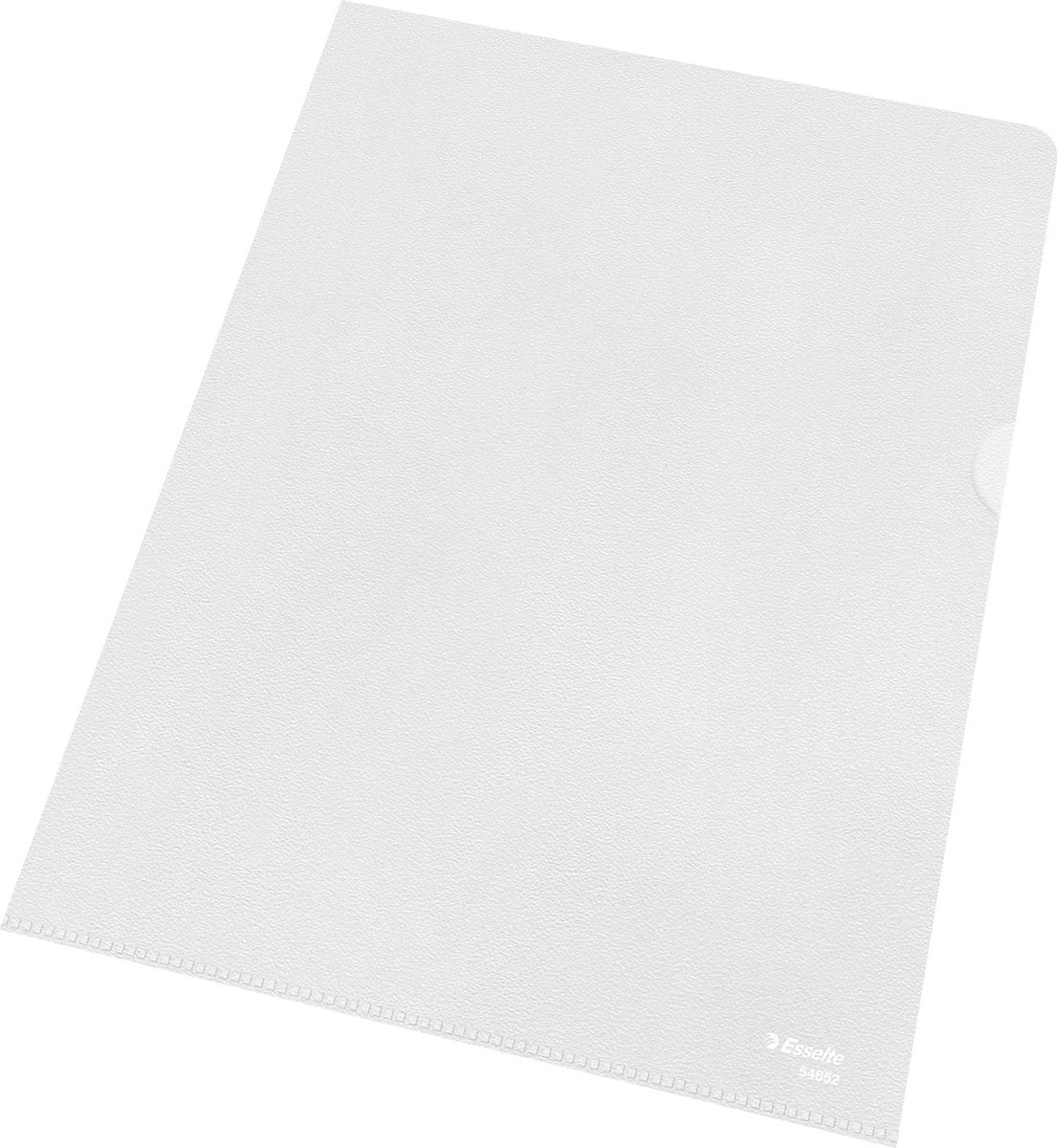 Cartella Esselte in pp - 30% plastica riciclata pre-consumo - A4 - trasparente - 100 tasche