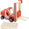 Pieno piccolo - carrello elevatore in legno con pallet